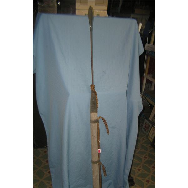 Whale spear movie prop