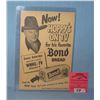 Hop-Along-Cassidy Bond Bread advertising piece