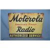Image 1 : Motorola America's finast radio retro style sign