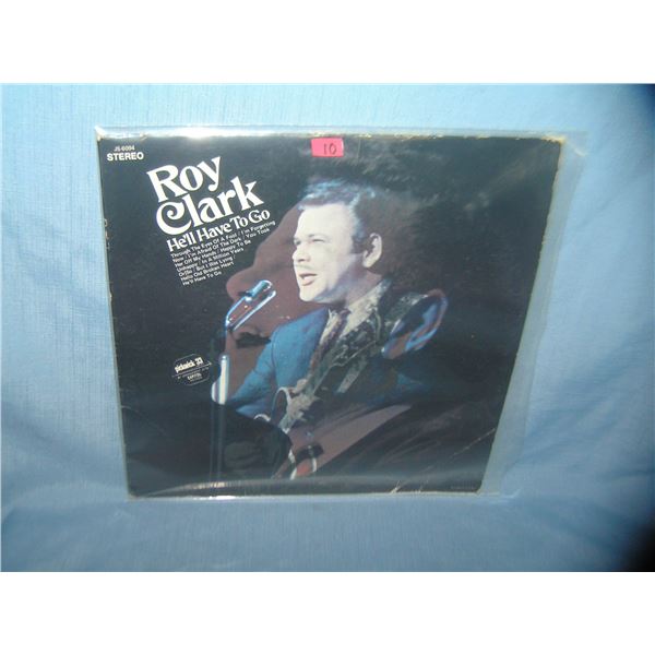 Roy Clark vintage record album