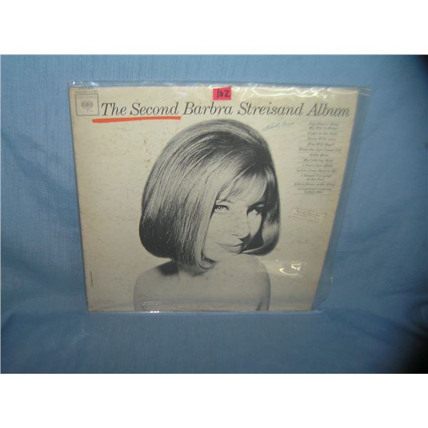 Barbara Streisand vintage record album
