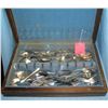 Image 1 : Box full of silver plate flatware