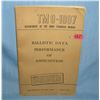 Image 1 : Ballistic data performance of ammunition War Dept field book