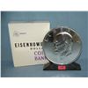 Image 1 : Eisenhower "IKE" savings bank with original box