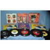 Image 1 : Collection of vintage 45 RPM records