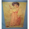 Budweiser girl retro style advertising sign