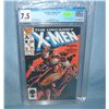 Uncanny Xmen graded 7.5 number 212 comic book