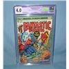 Fantastic Four number 150 1974 graded 4.0 comic book