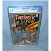 Graded Fantastic Four number 80 comic book