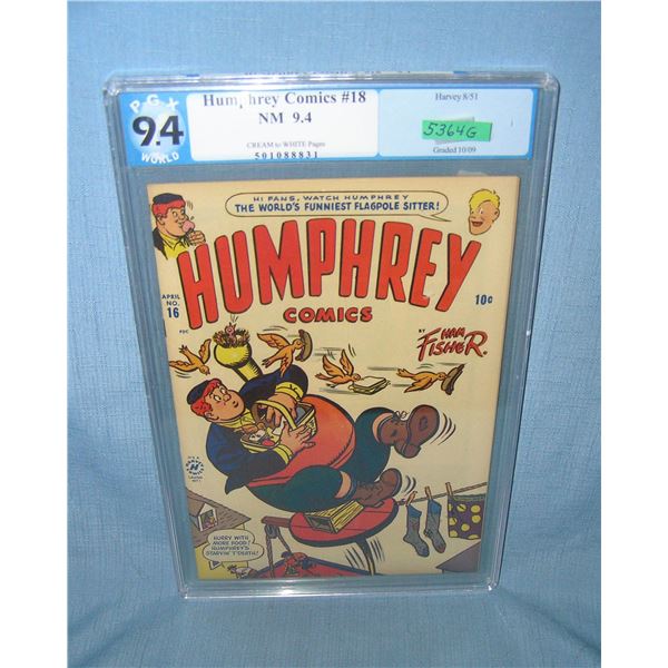 Graded Humphrey number 16 comic book