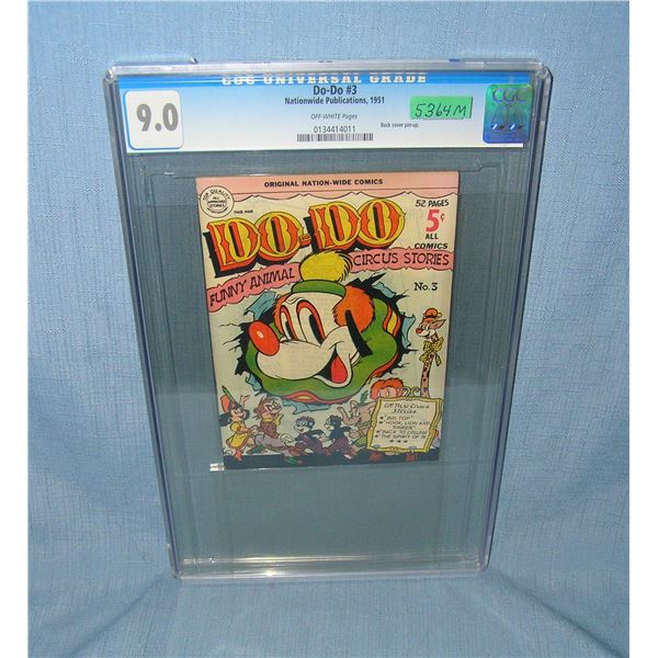Graded  Do-Do number 3 comic book