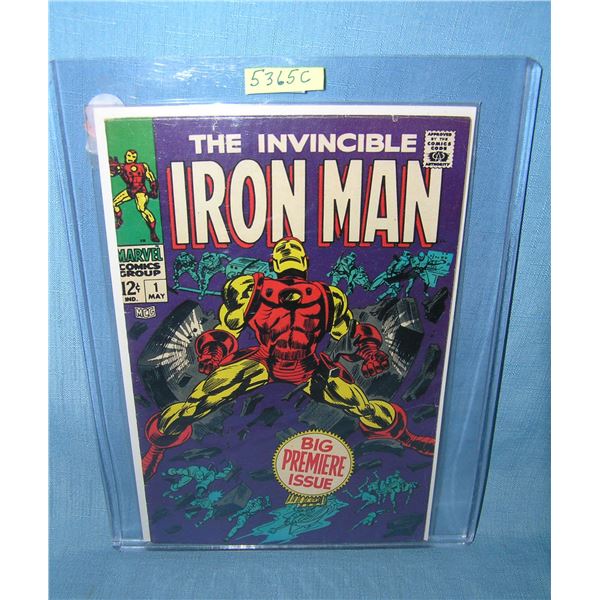 Marvel Iron Man number 1 big premier issue  comic book