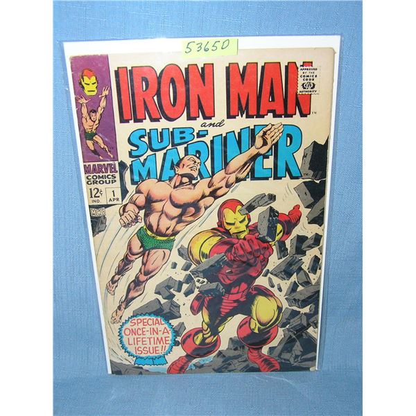 Marvel Ironman and Submariner number 1 first edition