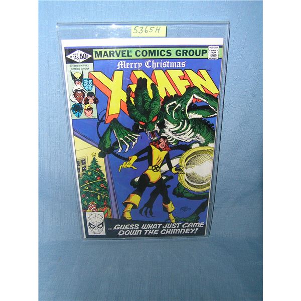 Marvel Xmen Merry Christmas  number 143 comic book