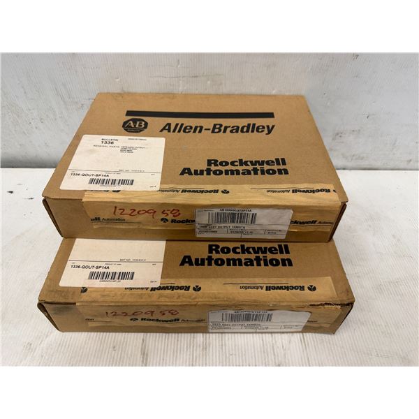 (2) Allen-Bradley #1336-QOUT-SP14A