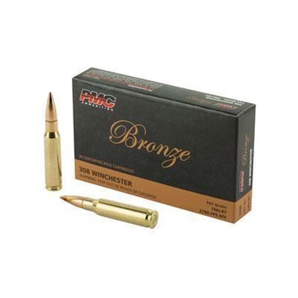 PMC BRNZ 308WIN 147GR FMJ - 100 Rounds