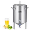 Image 1 : Stainless Steel Kettle, 16 GALLON Beer Brew Fermentor