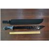 Image 1 : 25" BLACK MACHO MACHETE