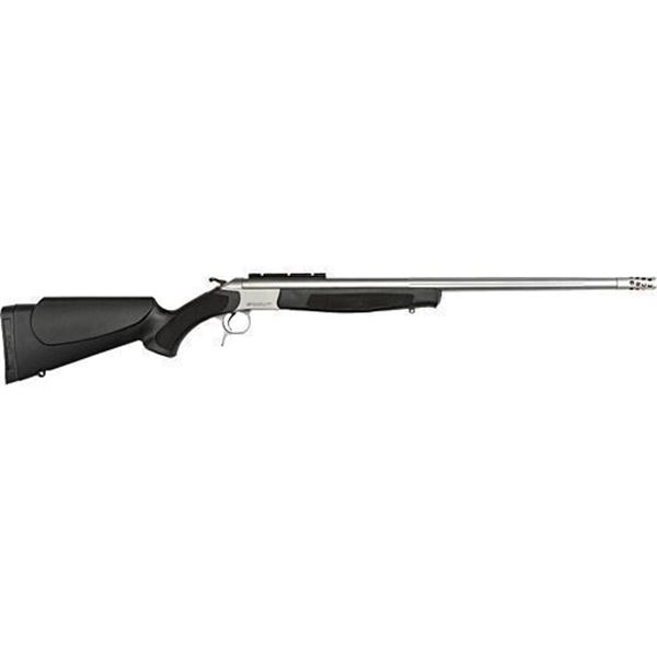 CVA SCOUT TD 45-70 25" W/BRAKE & RAIL SS/BLACK SYN