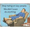 Image 1 : Lazy People