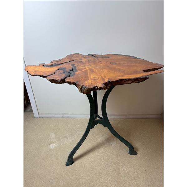 Live Edge Wood Accent Table