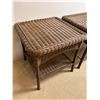 Image 2 : Wicker End Tables