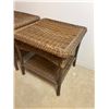 Image 3 : Wicker End Tables