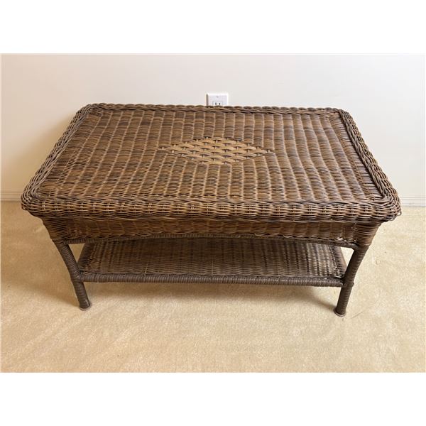 Wicker Coffee Table