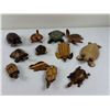 Image 1 : Carved Wooden Turtles