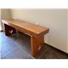 Image 1 : Wooden Hall Bench