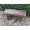 Image 1 : Plaster Patio Bench