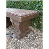 Image 2 : Plaster Patio Bench