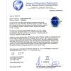 Image 4 : 4.77 ctw Tanzanite and 1.71 ctw Diamond 18K White Gold Ring