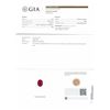 Image 5 : 2.58 ctw BURMESE Ruby and 1.28 ctw Diamond Platinum Ring (GIA CERTIFIED)