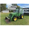 Image 3 : JOHN DEERE 955 TRACTOR WITH 70A FRONT LOADER AND CAB - RUNS AND DRIVES GREAT!