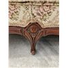 Image 4 : ANTIQUE CARVED WOOD FRENCH PROVINCIAL SOFA