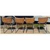Image 3 : MID-20TH-CENTURY MODERN STYLE DINING CHAIRS BY LOUISVILLE CHAIR CO, SET OF FOUR
