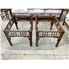 Image 17 : SUNROOM RATTAN AND BAMBOO SET