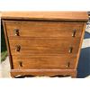 Image 2 : VINTAGE DROP-FRONT SECRETARY DESK WITH DRAWERS