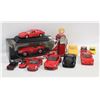 Image 1 : FLAT OF 11 ASSORTED DIECAST FERRARI CARS & MINI