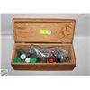 Image 1 : 1950'S MECCANO SET IN WOODEN BOX - MADE IN ENGLAND