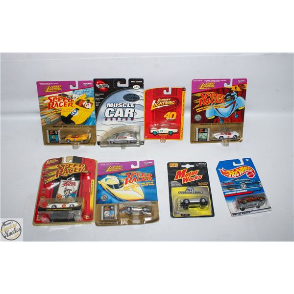 LOT OF 7 ASSORTED COLLECTOR DIE CAST CARS