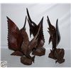 Image 1 : FLAT OF WOOD CARVED SWORDFISH