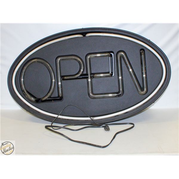 NEON OPEN SIGN