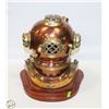 Image 1 : BRASS SCUBA DIVER HELMET MODEL