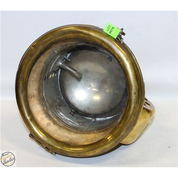 ANTIQUE BRASS FORD HEADLAMP
