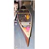 Image 1 : 16' BEAVER CEDAR STRIP CANOE WITH 3 OARS