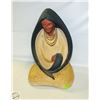 Image 1 : MOTHER & CHILD CERAMIC SCULPTURE SIGNED BY BOBBI