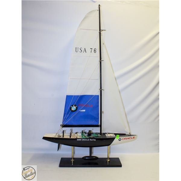 BMW ORACLE RACING USA 76 MODEL YACHT, AMERICA'S