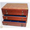Image 1 : 4 DRAWER CHEST APPROX 18.5" X 13" X 12"